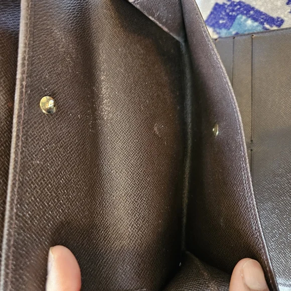 Louis Vuitton Damier Ebene Porte Tresor International Wallet France 1998 - Picture 15 of 17